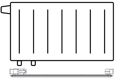 VKL 10 Spodní levé připojení